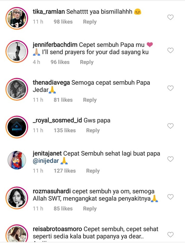 (Screenshot Instagram @inijedar)