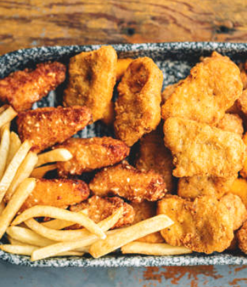 Nuggets De Pollo (6 Uds.) Con Patatas