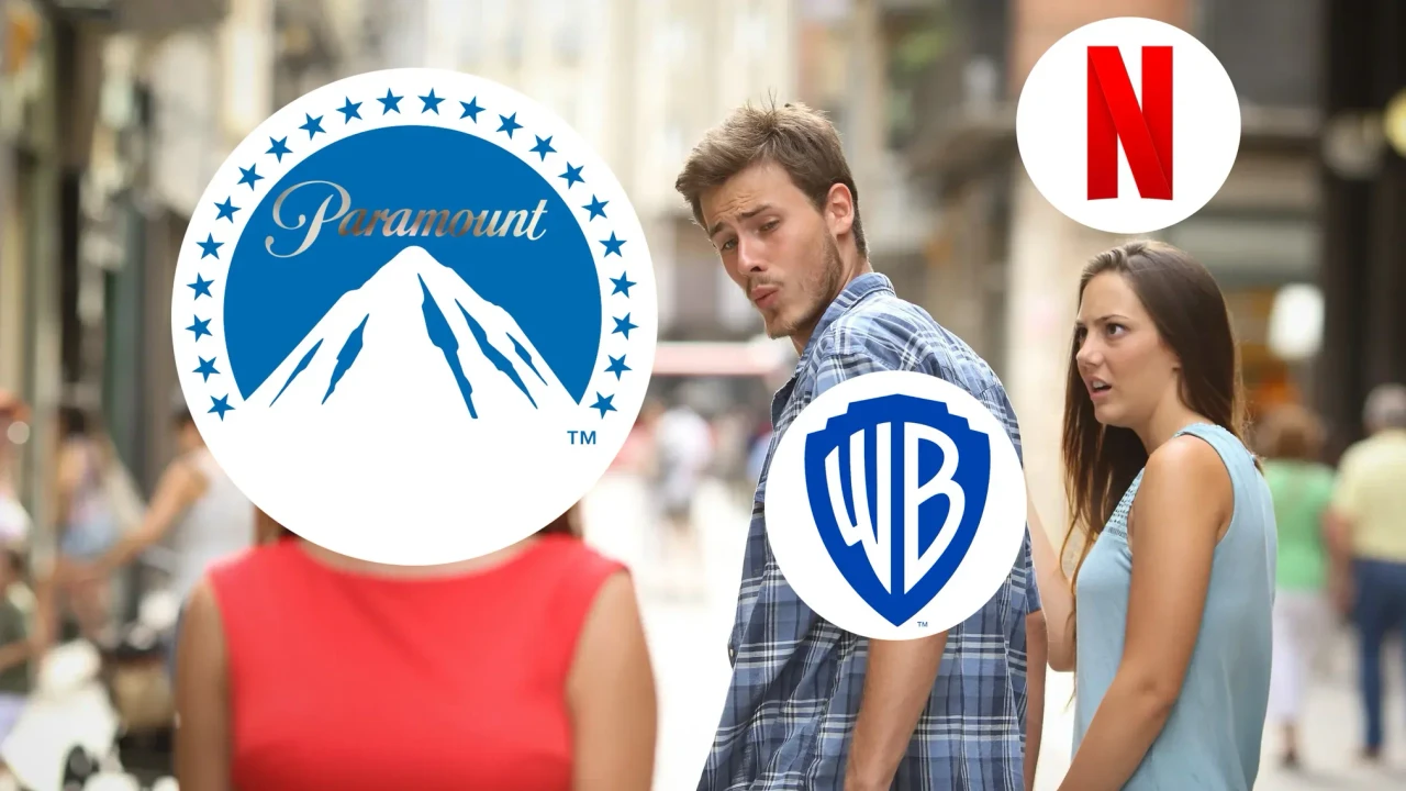 paramount-netflix-warner-distracted-boyfriend