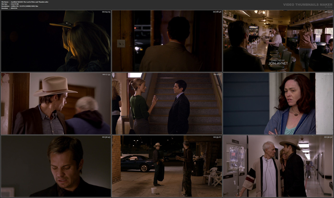 Justified S01E05 The Lord of War and Thunder.mkv