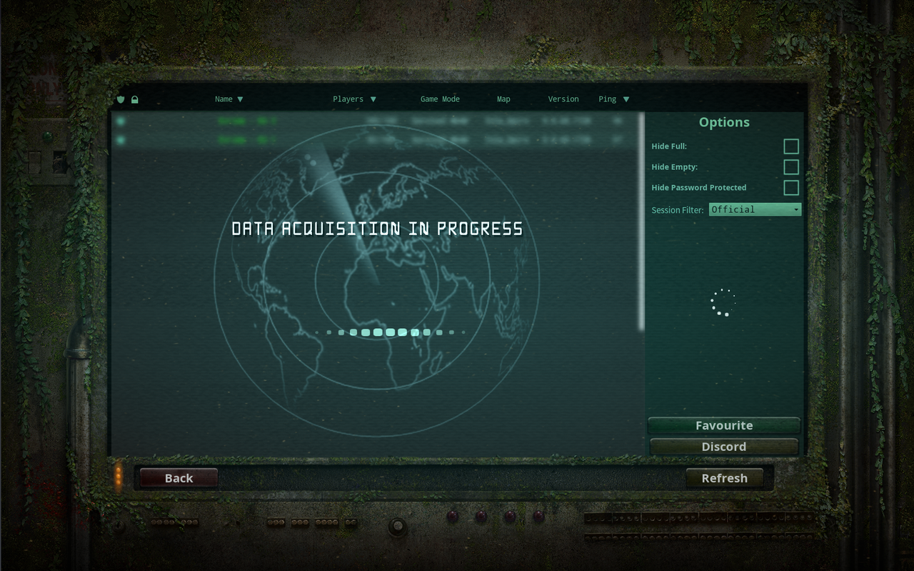 Data Acquisition in Progress