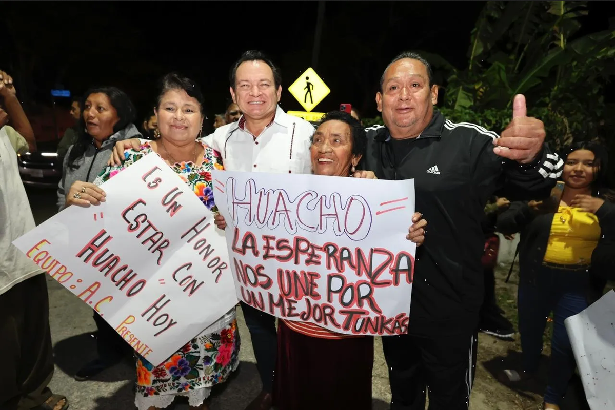 “Huacho” Díaz Mena garantiza justicia social para las familias de Yucatán