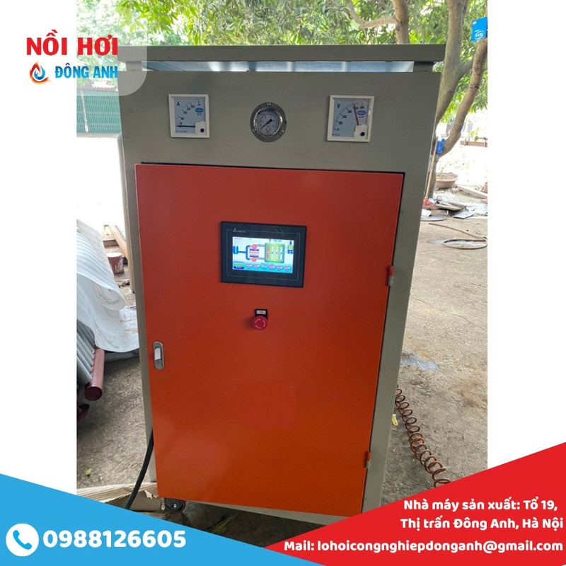lò hơi điện 96kw