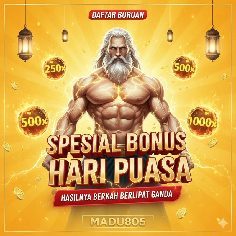 MADU805 : Bonus Ramadhan Promo Bagi Bagi THR