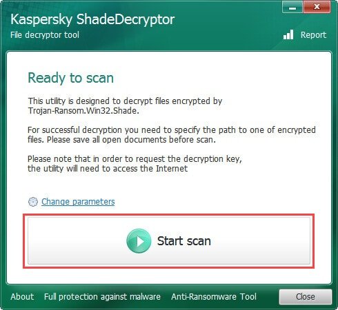 Kaspersky ShadeDecryptor 1.2.0.0