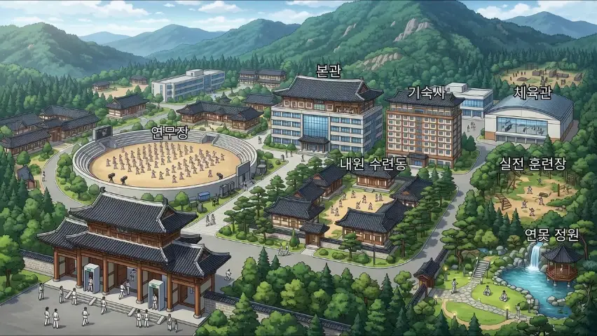 Latest aerial view of the National Central Defense Institute