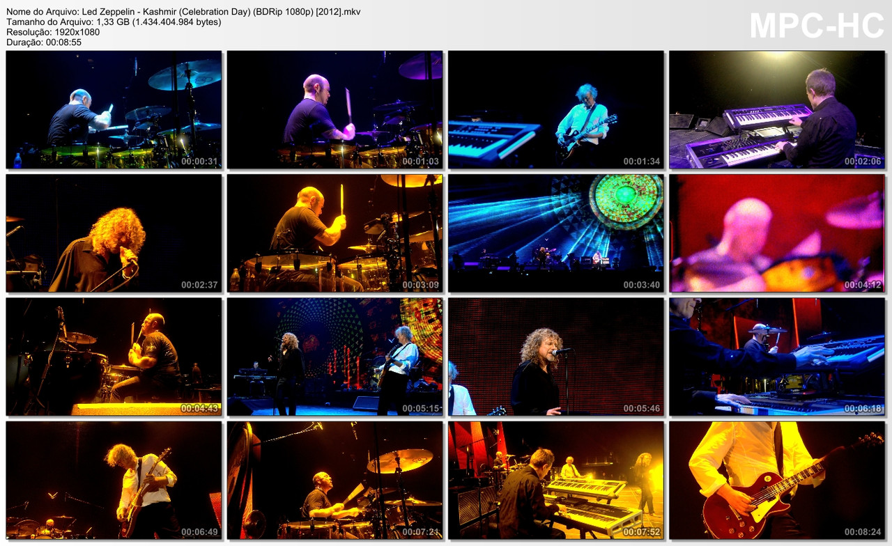 Led Zeppelin - Kashmir (Celebration Day) (BDRip 1080p) [2012]