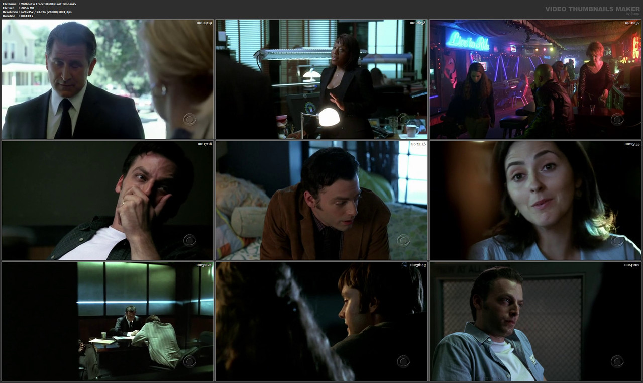 Without a Trace S04E04 Lost Time.mkv