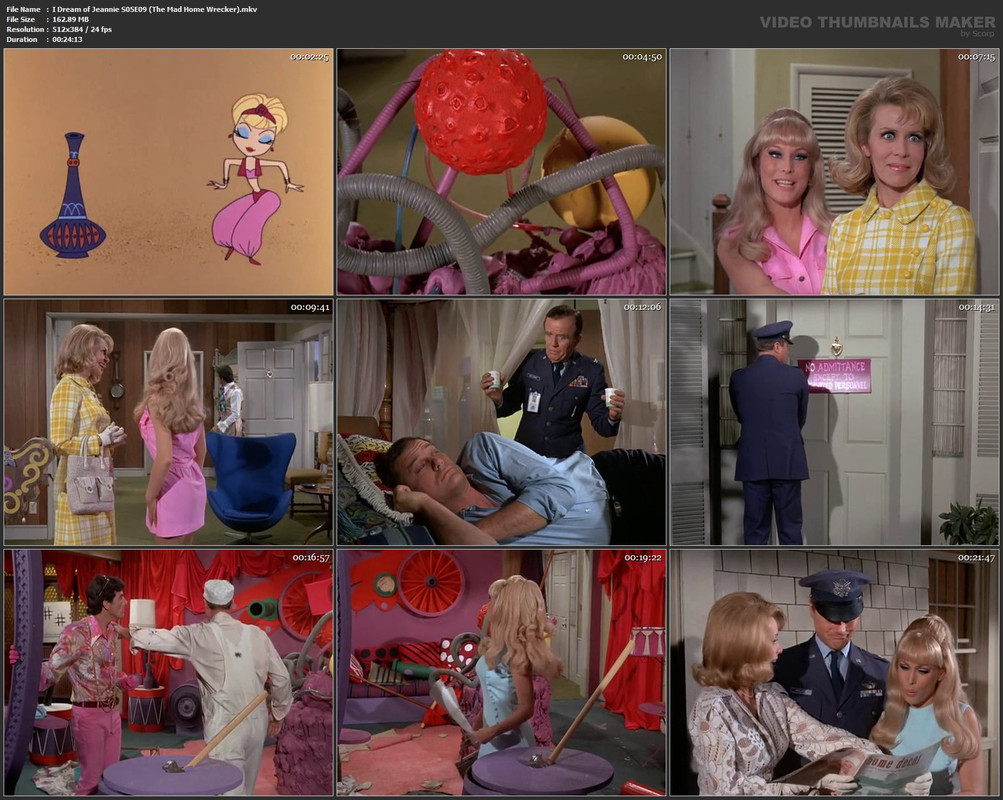 I Dream of Jeannie S05E09 (The Mad Home Wrecker).mkv