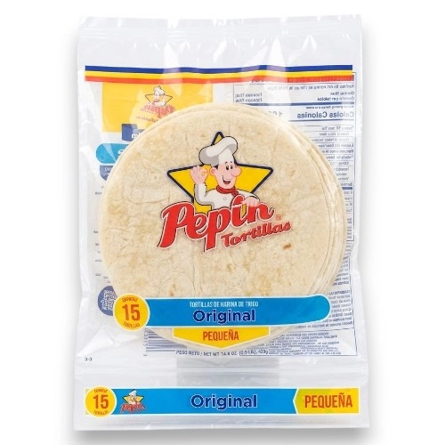 Pepin Tortillas De Trigo Pequeña 15/1