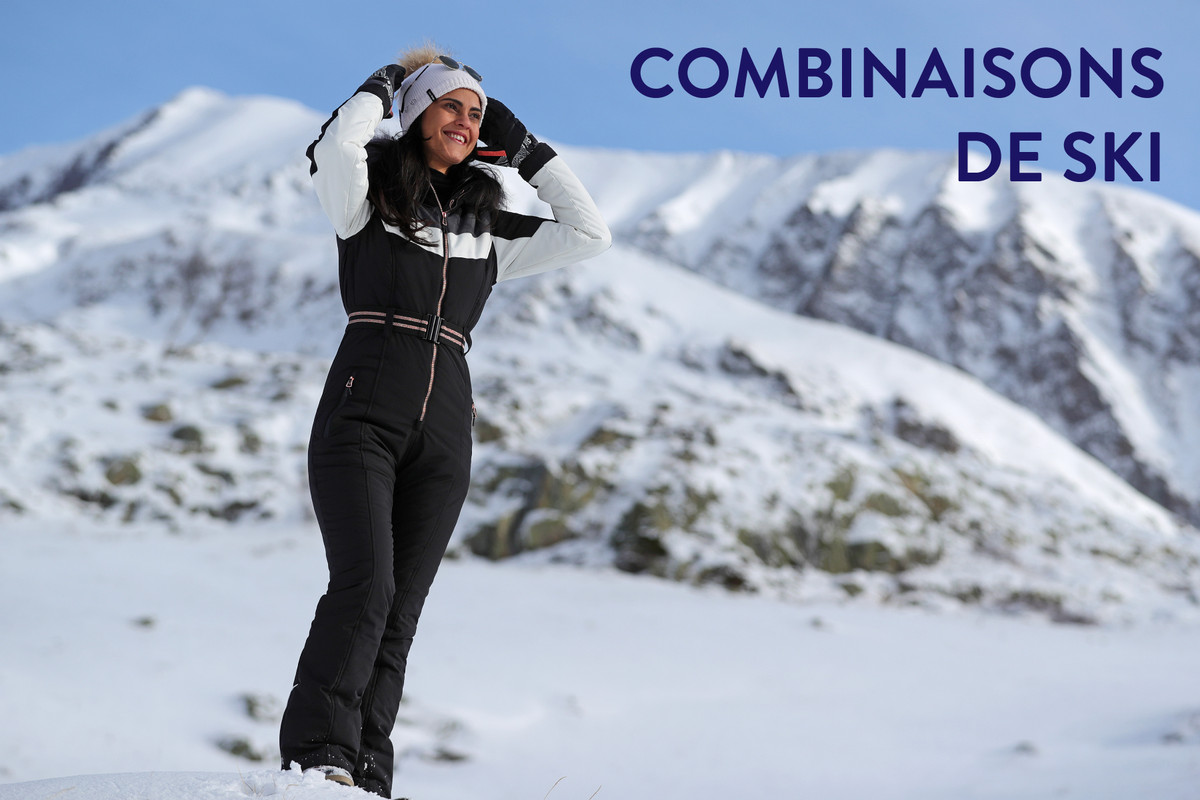 Combinaisons de ski femme pas chères pour les sports d'hiver