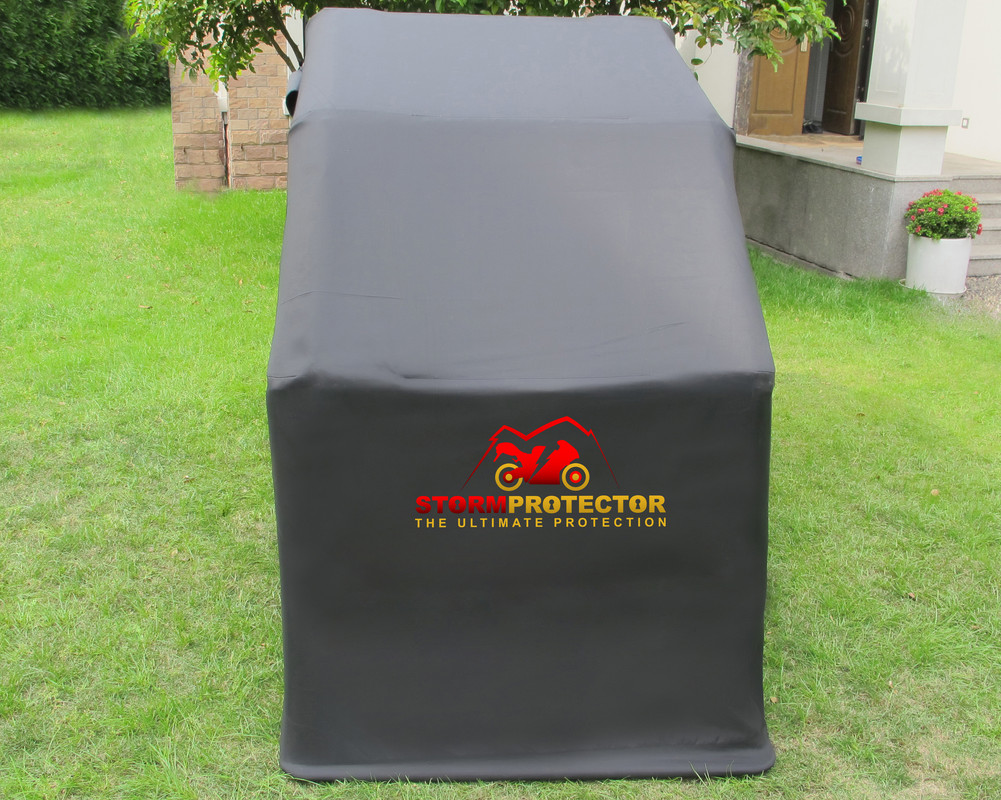 Abri Moto Housse De Protection Pour Moto StormProtector/® Imperm/éable En Acier Tremp/é