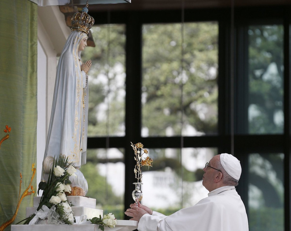 Oración del Papa Francisco por la paz en Ucrania recuerda la profecía de Fátima