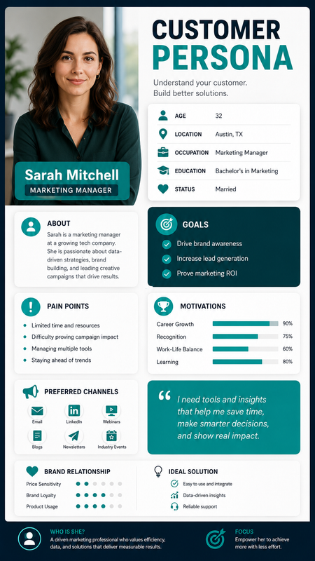Customer Persona Card Generator