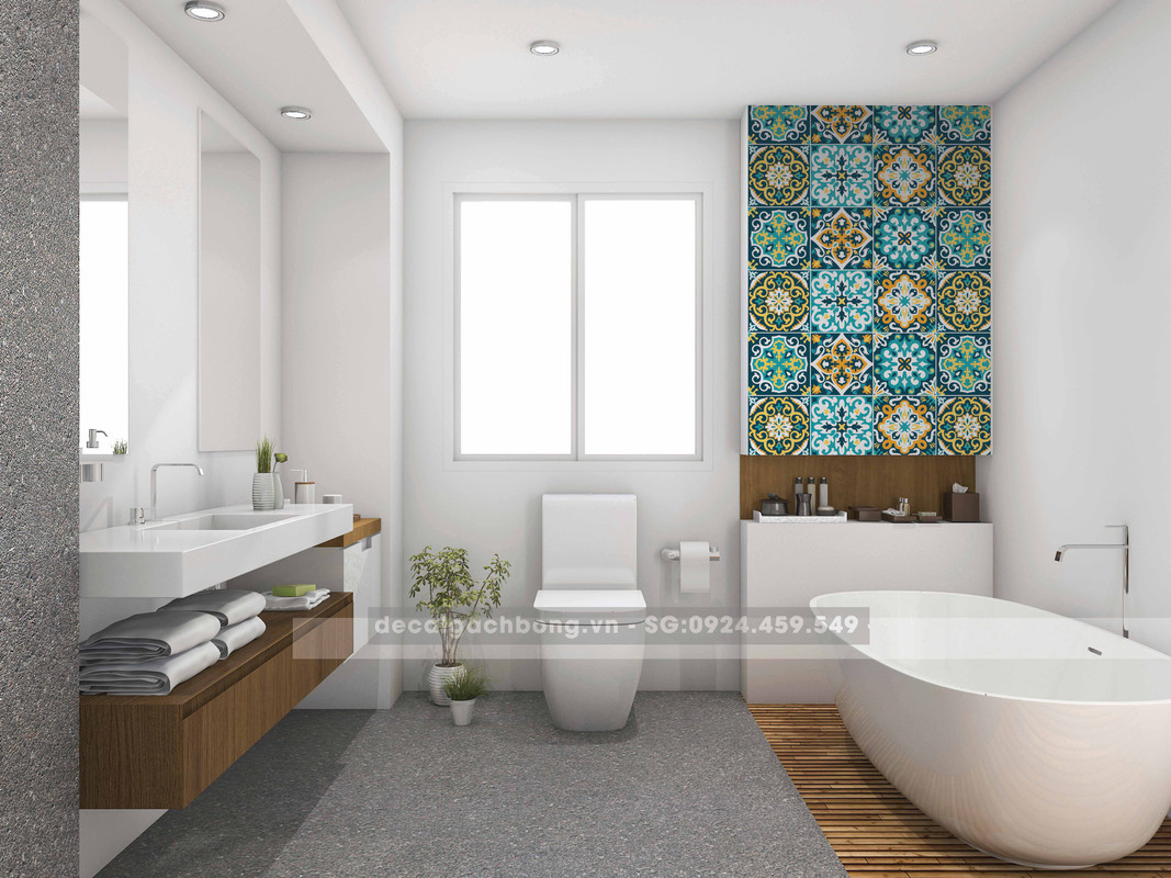 Decal gạch bông - giải pháp trang trí cho người bận rộn