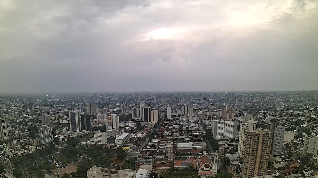 Campo Grande nesta manhã de quarta-feira