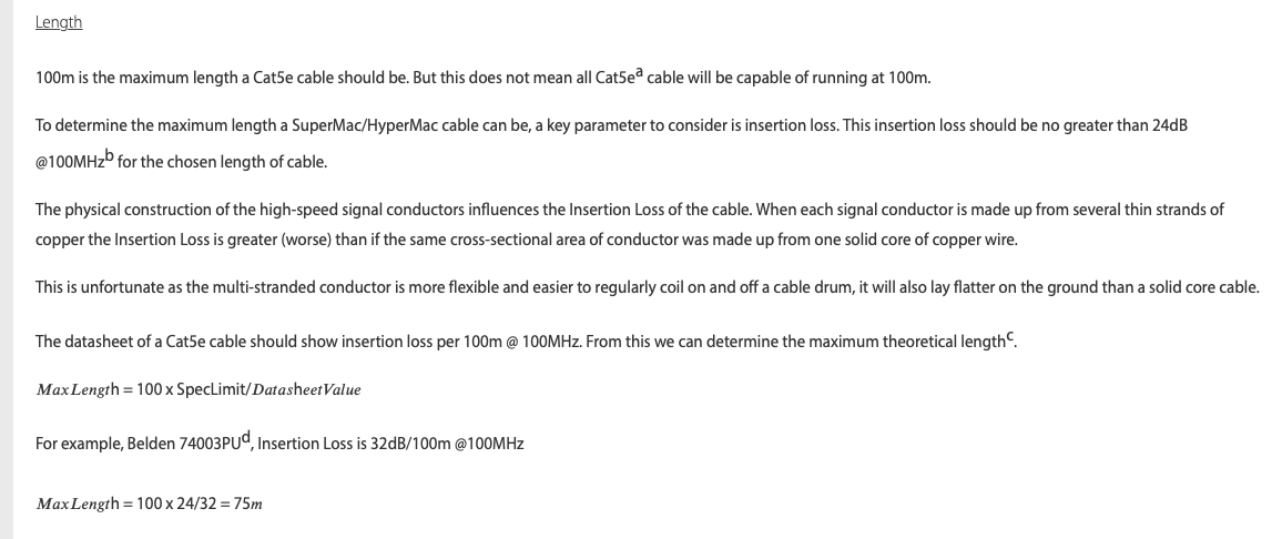 Insertion loss from Midas