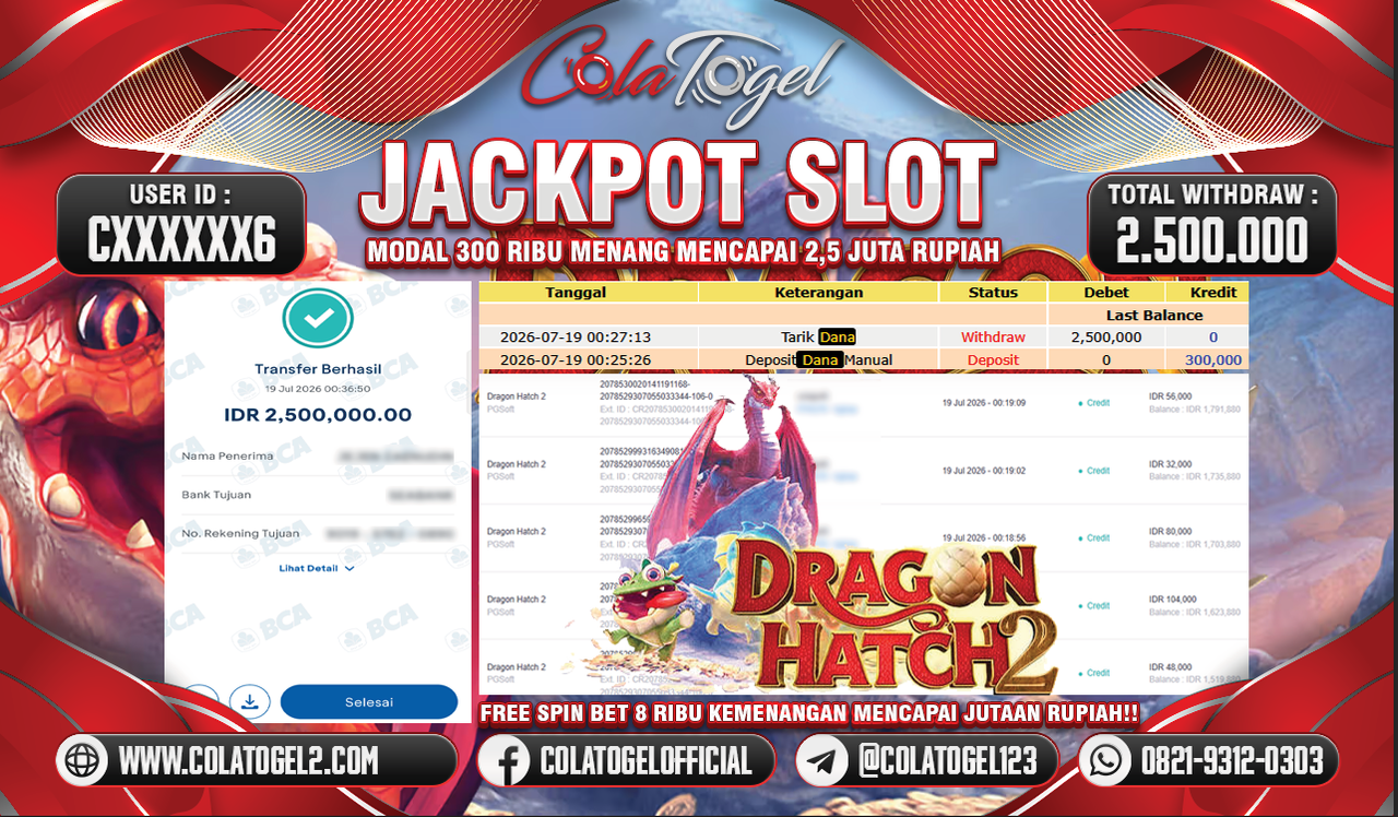 JACKPOT SLOT GACOR!!