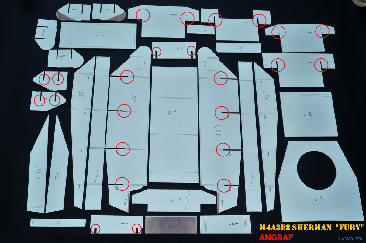 M4A3E8 SHERMAN  FURY 4