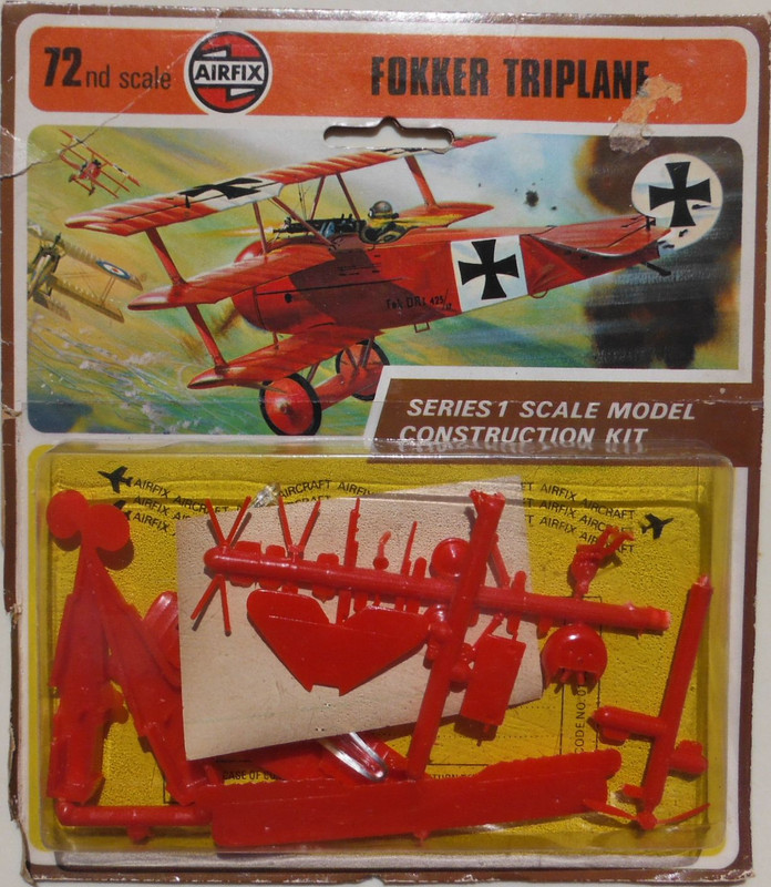 Airfix 72 Fokker Dr.1 Triplane (01008-7)