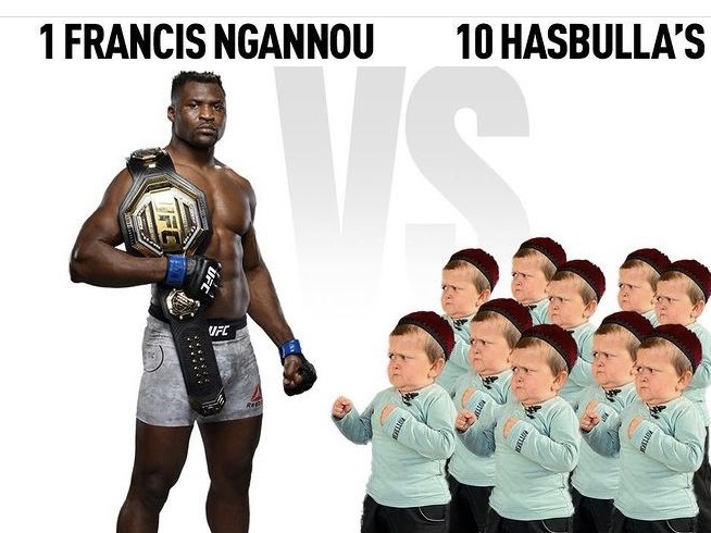 Франсис Нгану: Ще се бия с Хасбула — MMA.BG