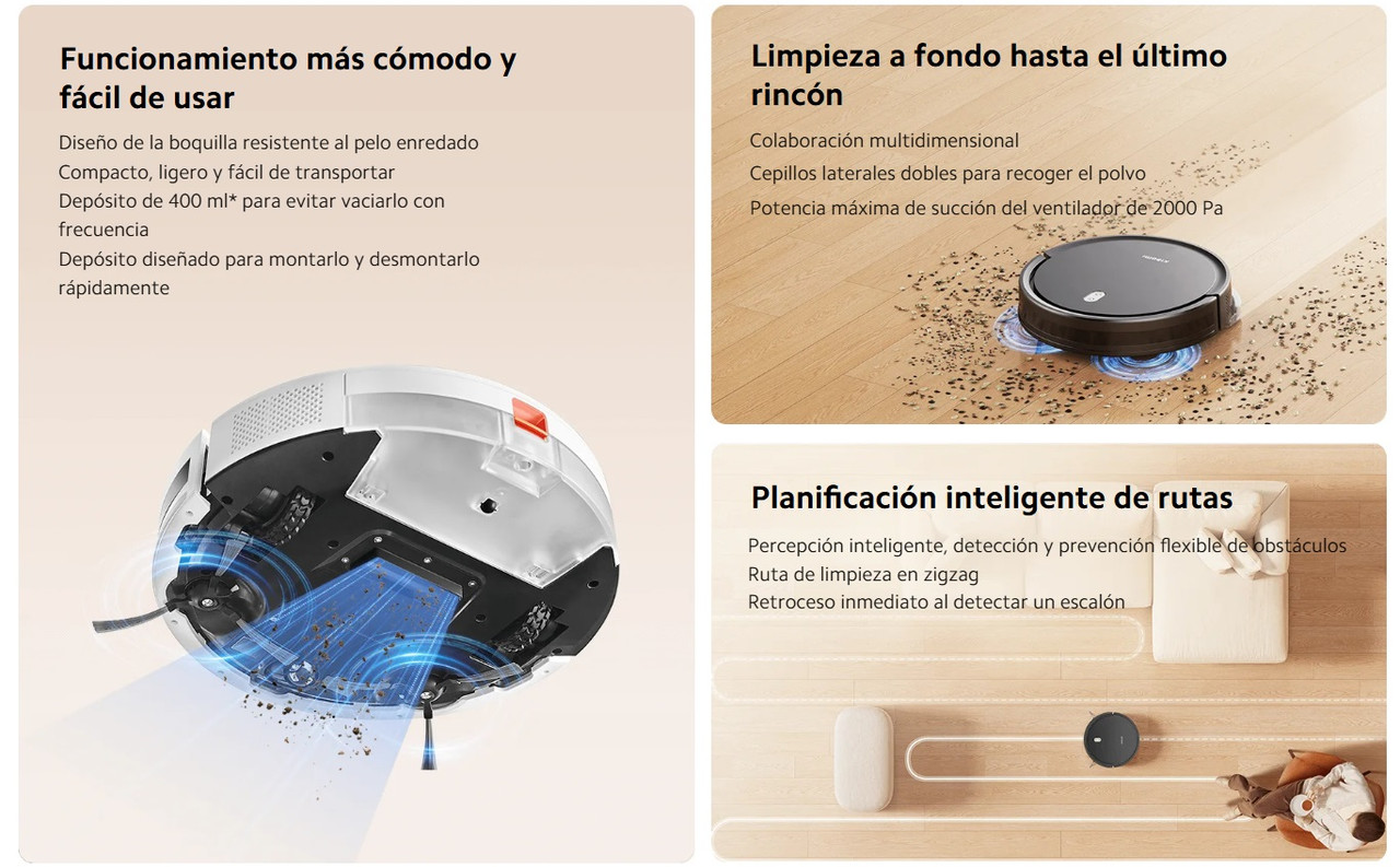 Aspiradora Robot Xiaomi Robot Vacuum E5 Blanco XIAOMI