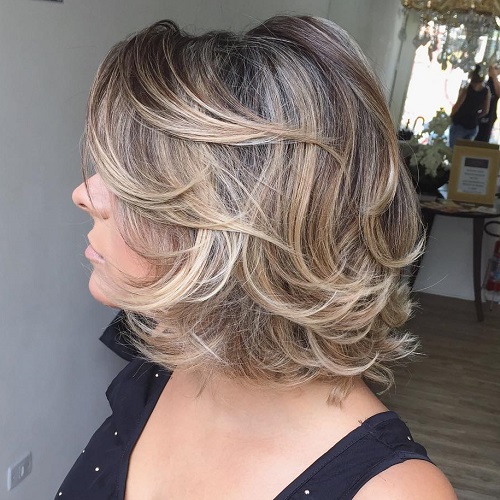 Medium length haircuts for women over 40
