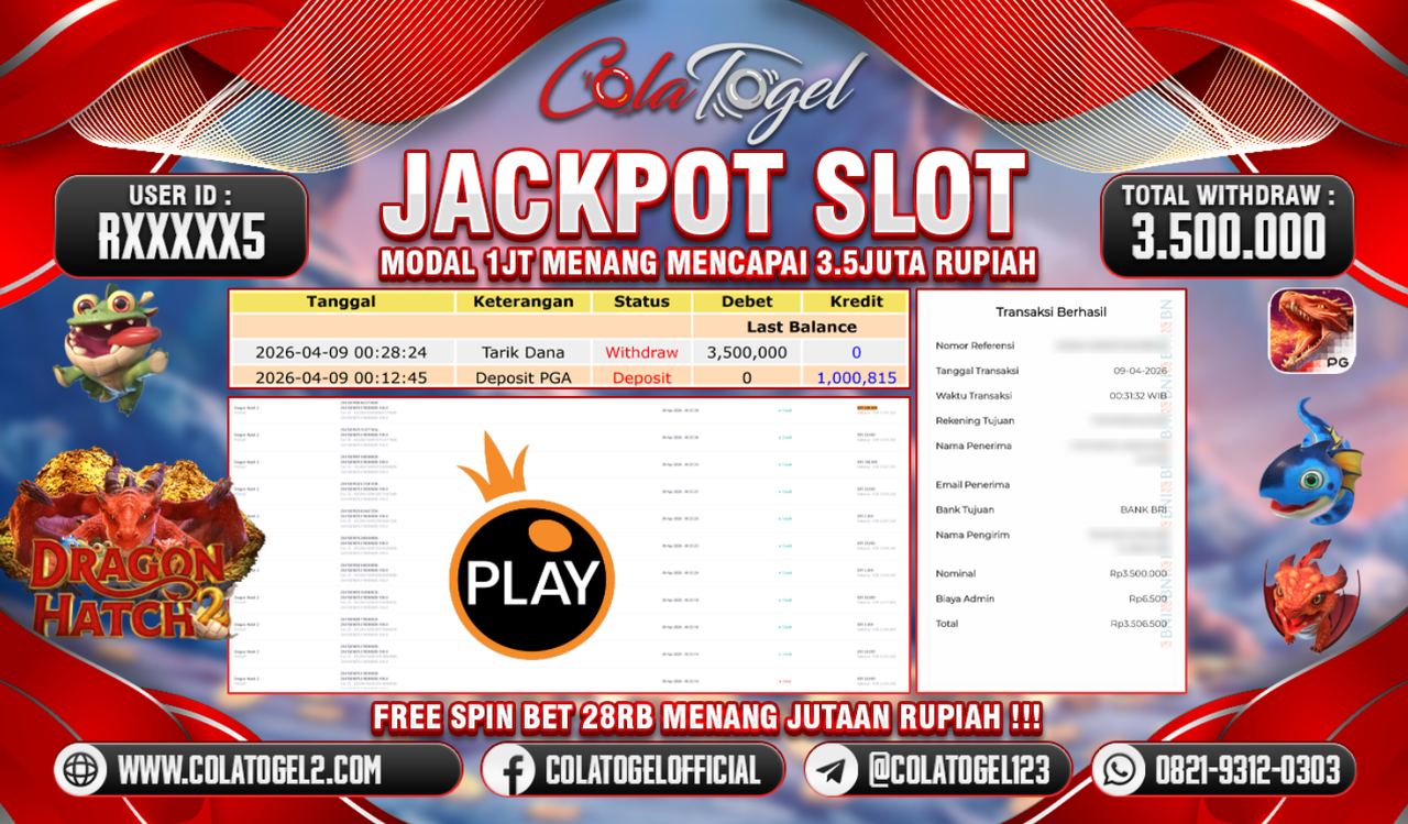 JACKPOT SLOT GACORR!!