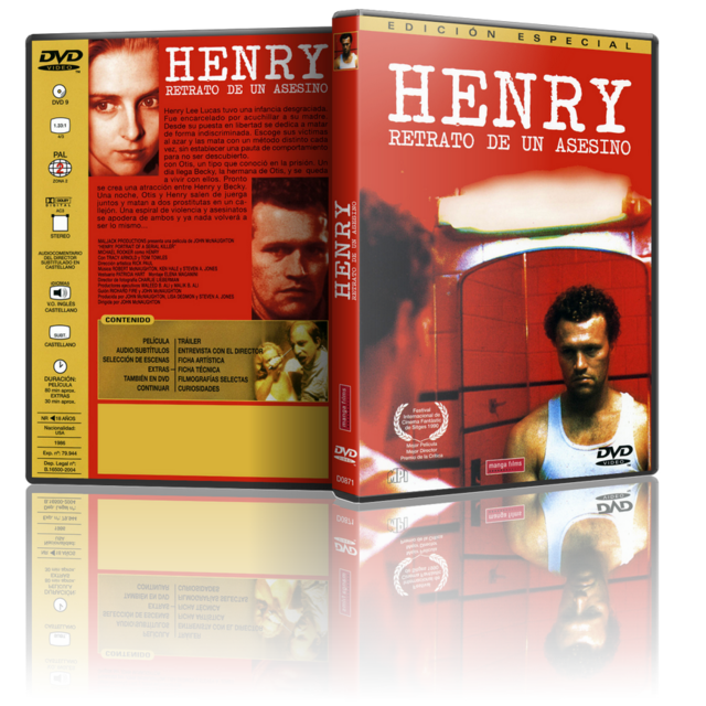 Portada - Henry, Retrato de un Asesino (Ed.Esp.) [DVD9Full] [Pal] [Cast/Ing] [Sub:Cast] [Thriller] [1986]