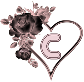 Corazón con Flores 2 C