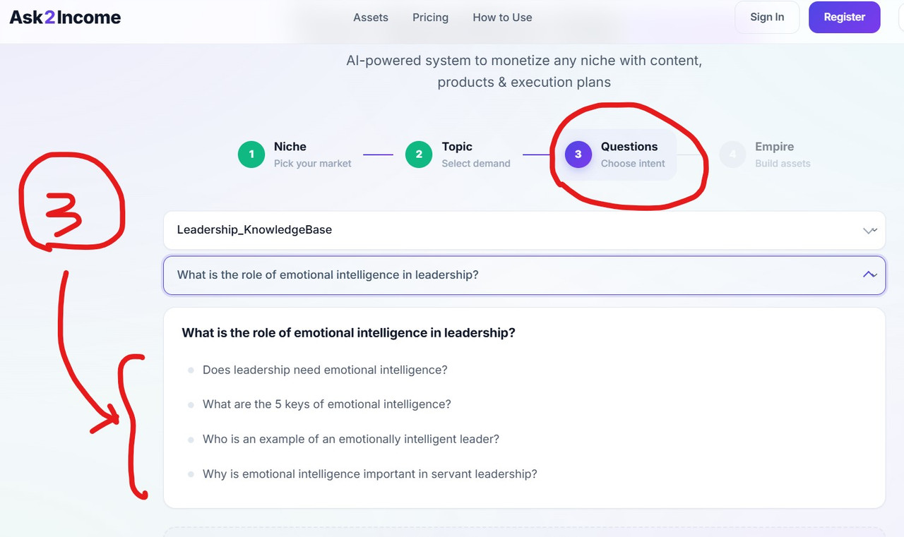 Question Selection
