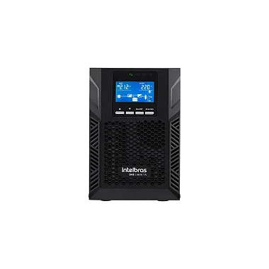 Visão detalhada do painel do Nobreak Intelbras DNB 1.5 kVA TW 220V G2
