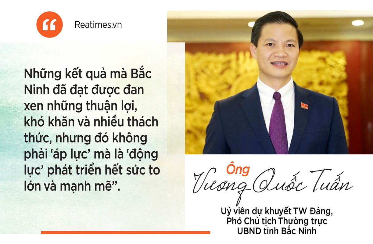 ong Vuong Quoc Tuan Bac Ninh Vì sao Bắc Ninh trở thành cực kinh tế trọng điểm Vùng Thủ đô?