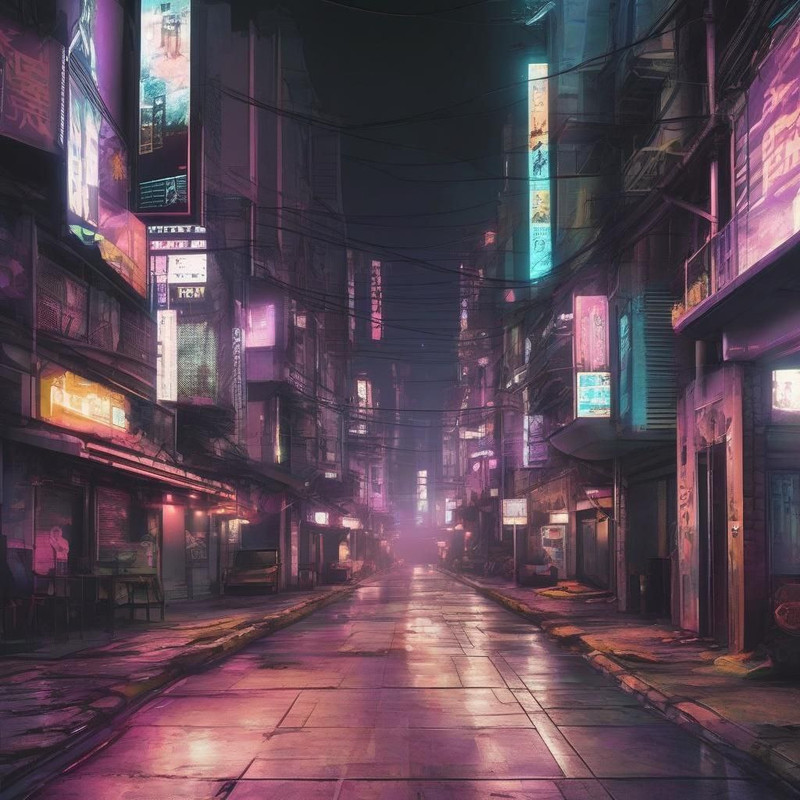 Cyberpunk city