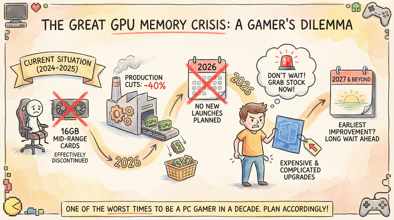 High-end gaming PC build with RGB graphics card and cooling system