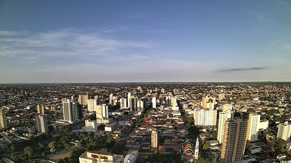 Campo Grande nesta manhã de segunda-feira ©FRANCISCO BRITTO