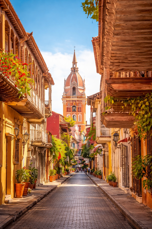 Balcón colonial Cartagena