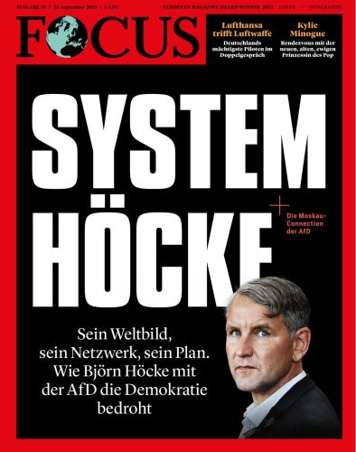 Cover: Focus Nachrichtenmagazin No 39 vom 23  September 2023