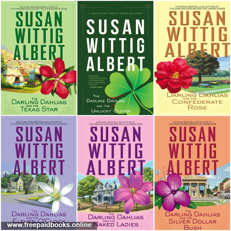 Darling Dahlias series by Susan Wittig Albert