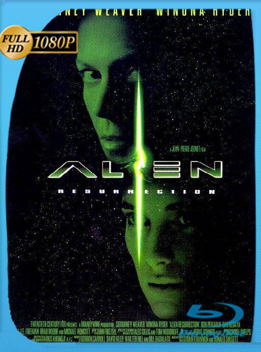 Alíen 4 Resurrección (1997) BRrip [1080p] [Latino] [GoogleDrive] [RagerRojo]