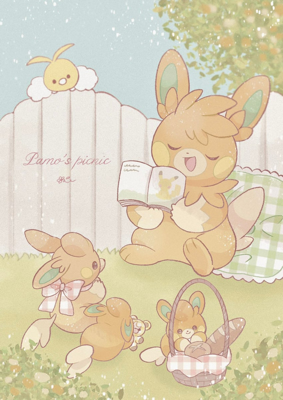 pikachu-swablu-pawmi-teddiursa-pawmot-an