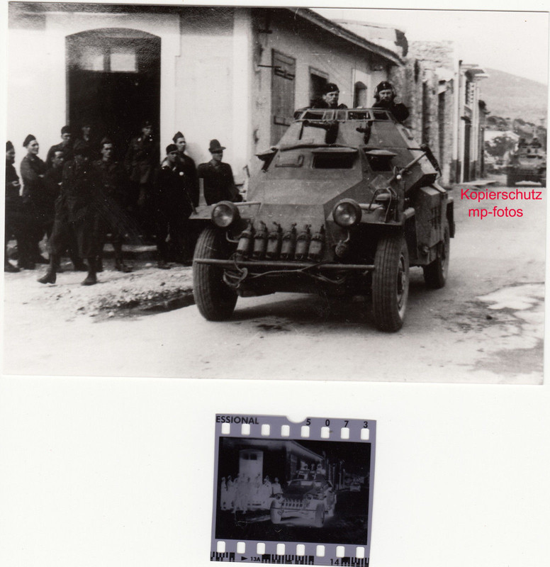 SW Foto - Negativ Panzer SPW Schützenpanzer Balk