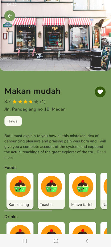 Detail Screen Top (Light Mode)