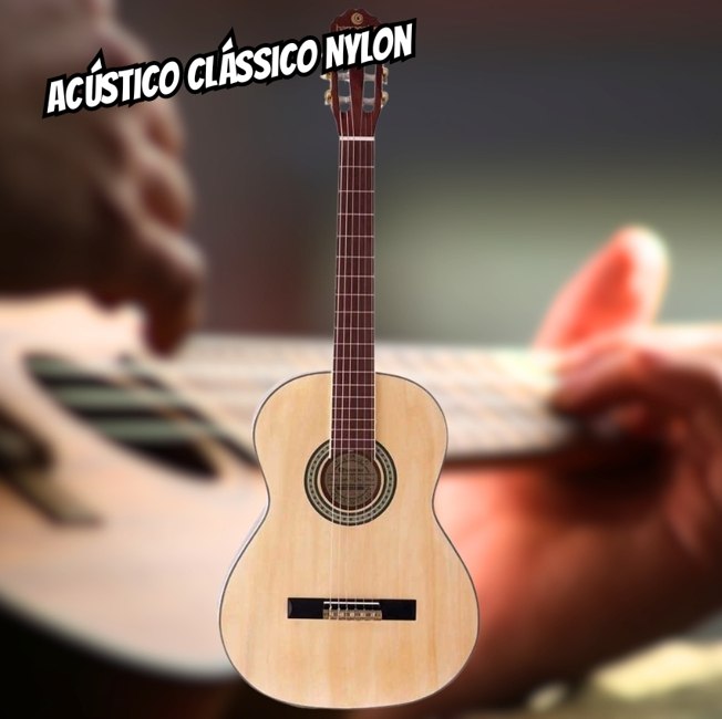 Violão Acústico Clássico Nylon GNA-111 Natural