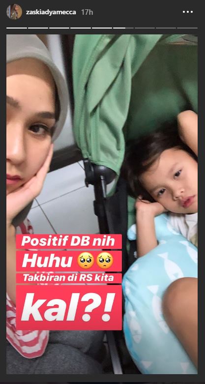 Kala Madali positif terkena demam berdarah
