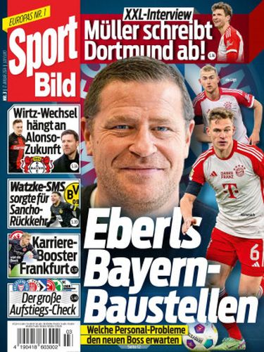 Cover: Sport Bild Magazin No 03 vom 17  Januar 2024