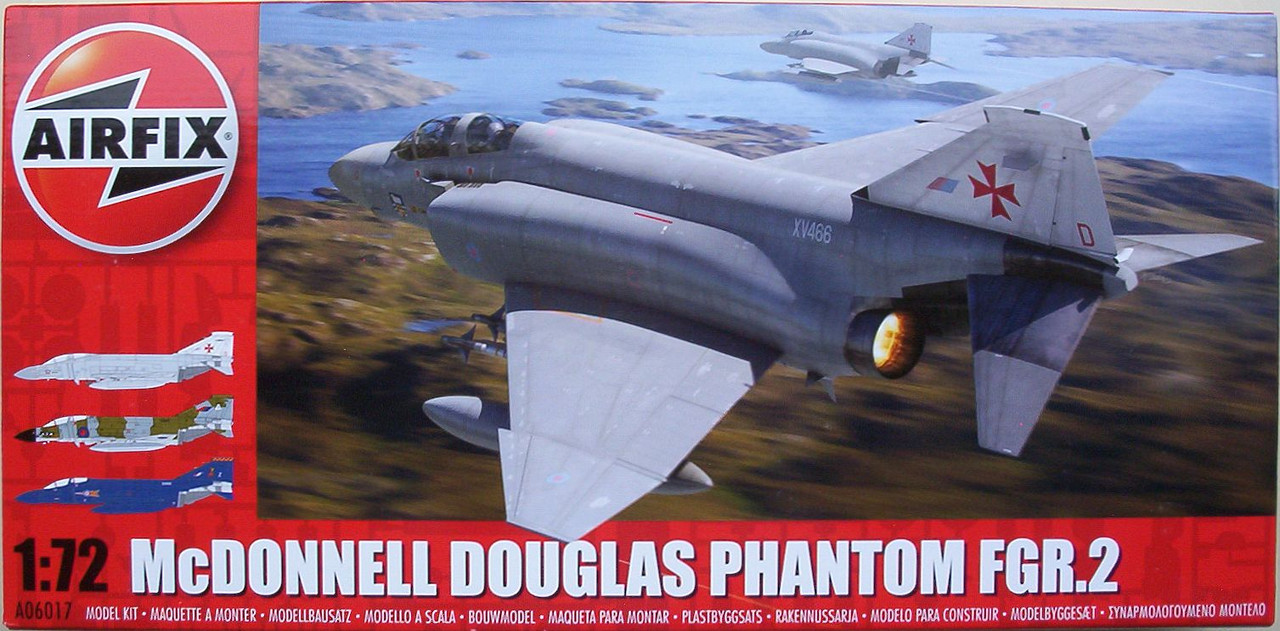 Airfix 72 McDonnell Douglas Phantom FGR.2