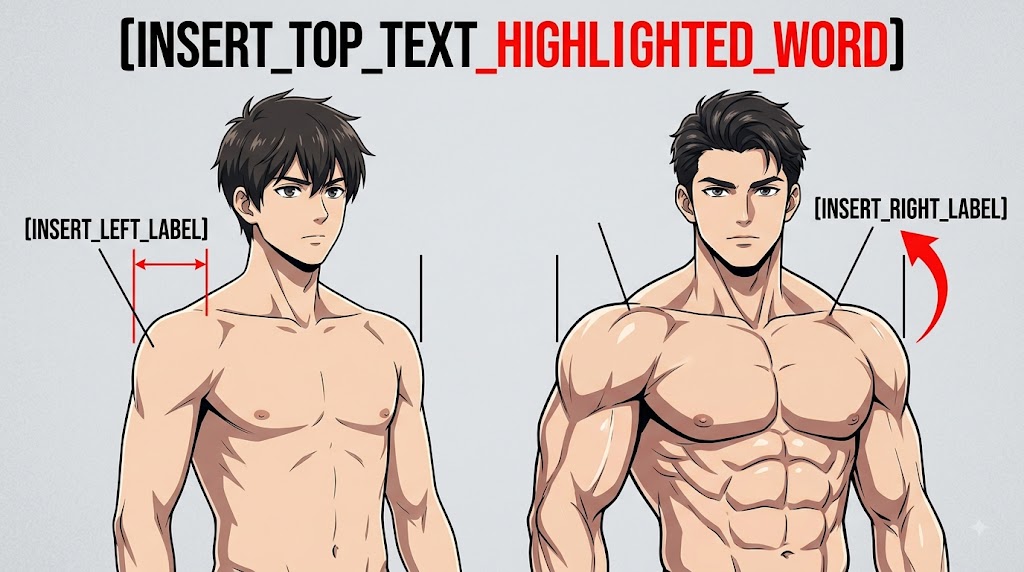 AI-generated example result for the youtube-thumbnail prompt: Fitness YouTube Thumbnail AI Prompt #60 – Single-Scene Composition