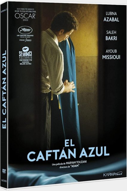 Portada - El Caftán Azul [DVD9 Full] [Pal] [Cast/Árabe] [Sub:Cast] [Drama] [2022]