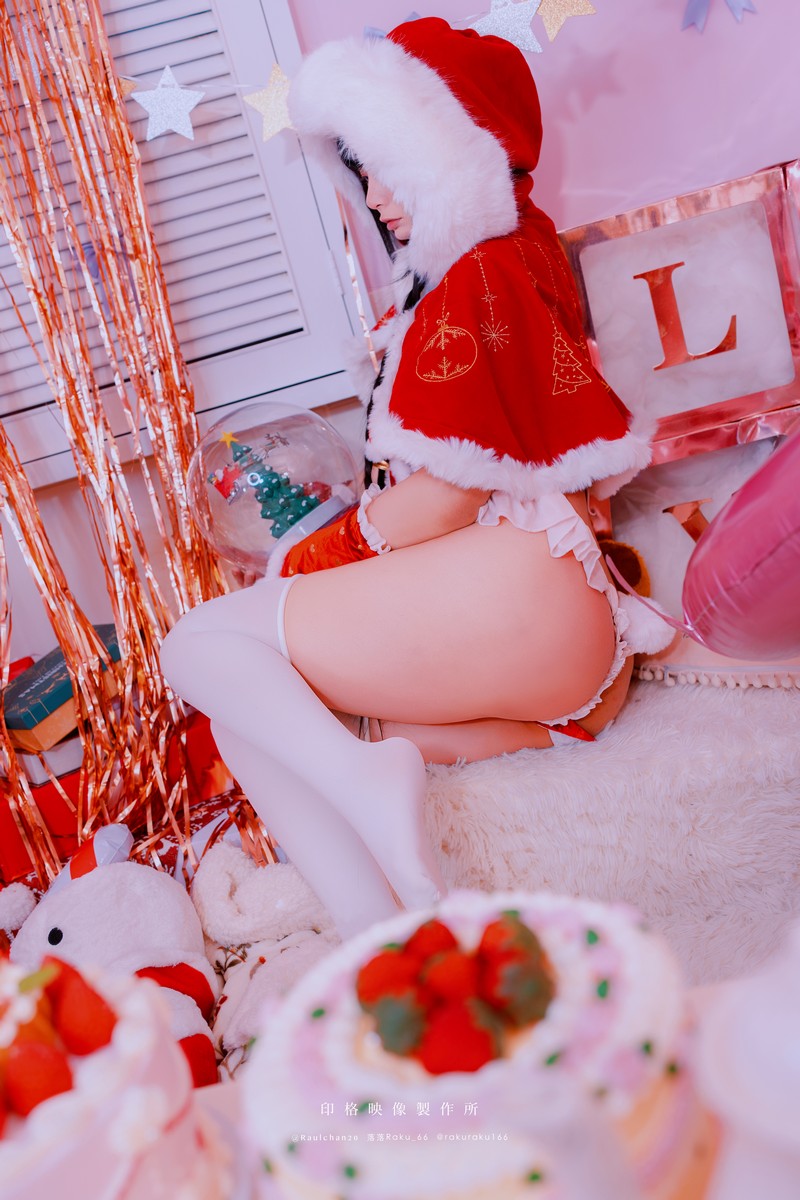 落落Raku Santa Tell Me 圣诞主题写真 35P插图1